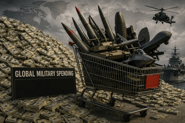 Belanja militer global mencapai rekor US$ 2,89 triliun pada 2025