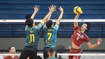 Pertandingan Samator vs Garuda Jaya di Proliga 2026