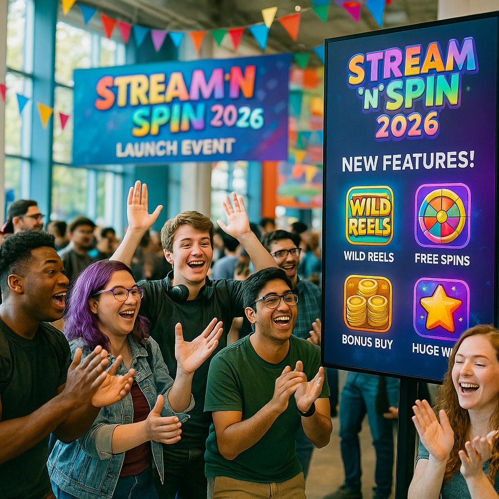 Foto ilustrasi Stream n'Spin 2026 Hadir Dengan Bonus Super Mengejutkan