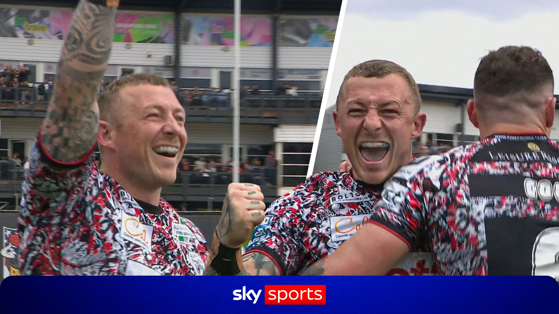 Josh Charnley mencetak try ke-272, rekor Super League