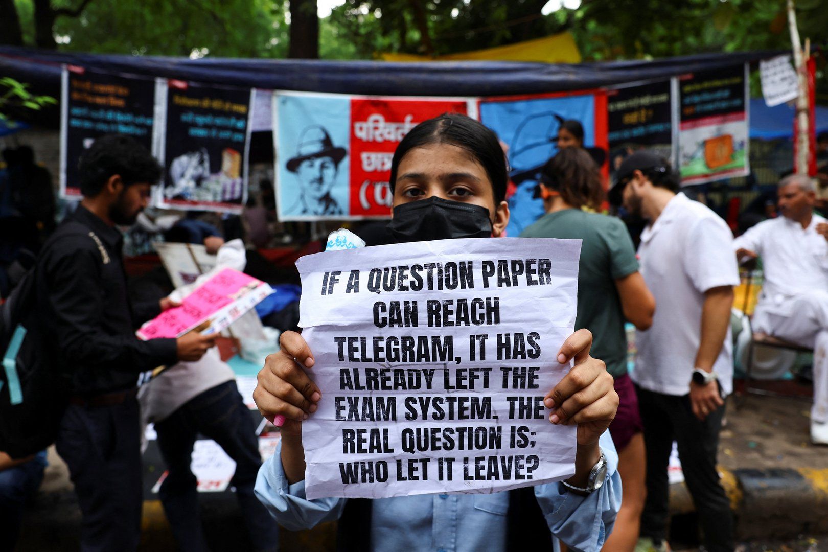 Protes pendidikan di India menuntut reformasi sistem yang lebih baik